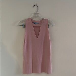 ANTONIO MELANI Pink Knit Top